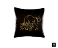 Aksamitna poszewka ze znakami zodiaku
